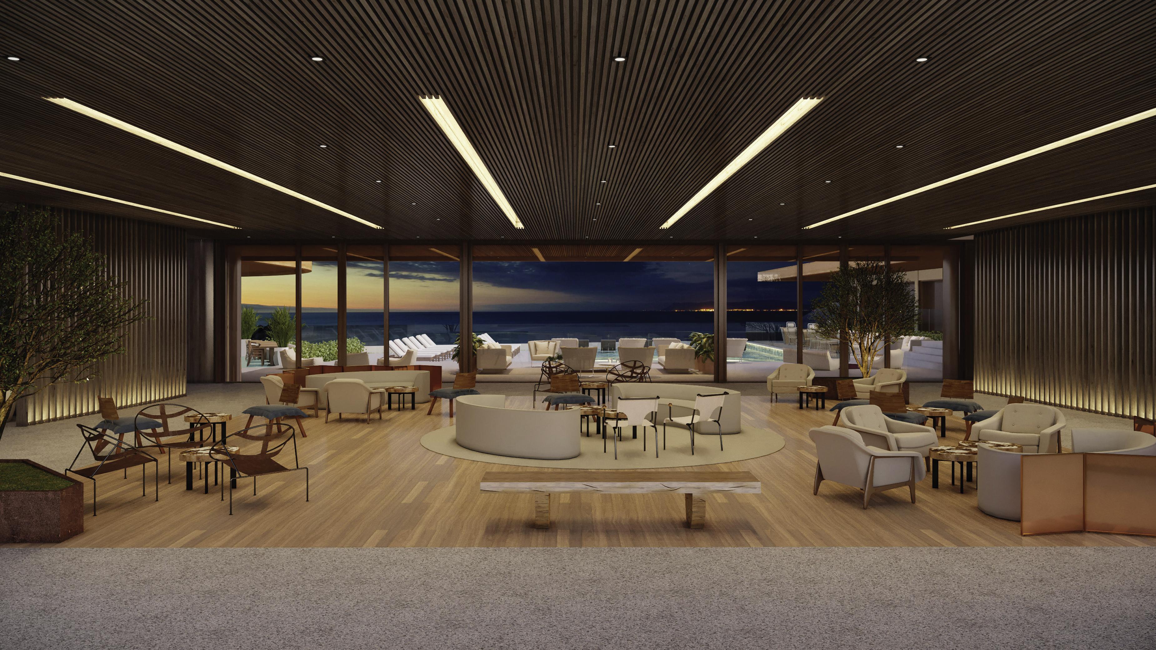 Fairmont Rio De Janeiro Copacabana المظهر الخارجي الصورة The interior of the lounge